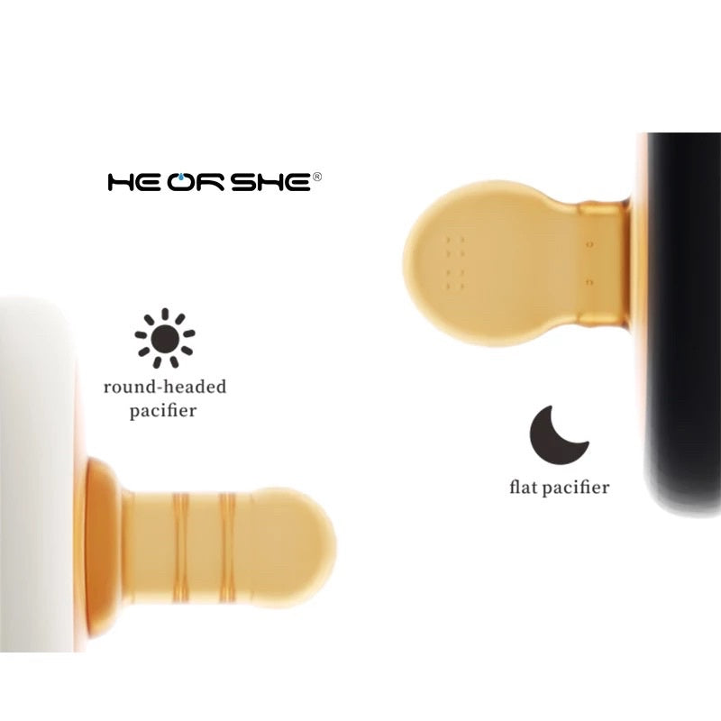 HeOrShe Day & Night Pacifier ( he or she )