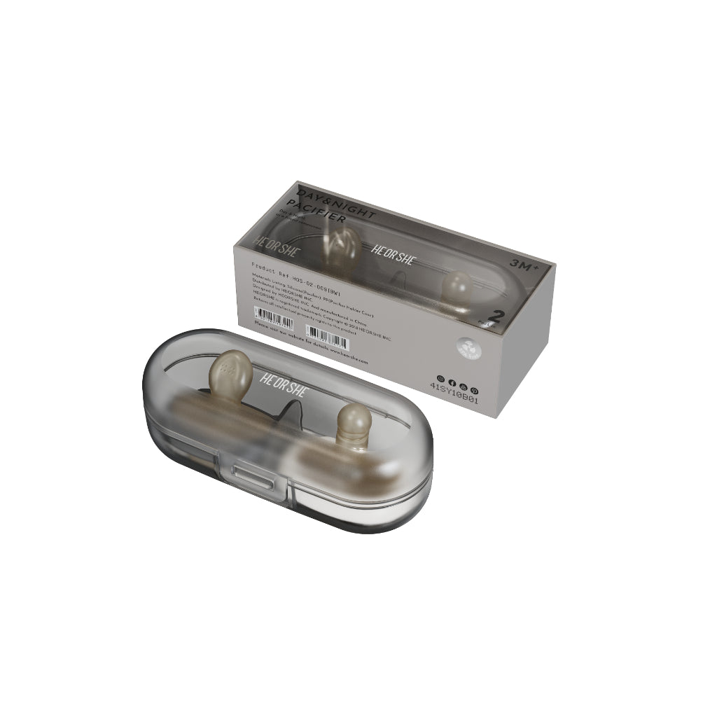 HeOrShe Day & Night Pacifier ( he or she )